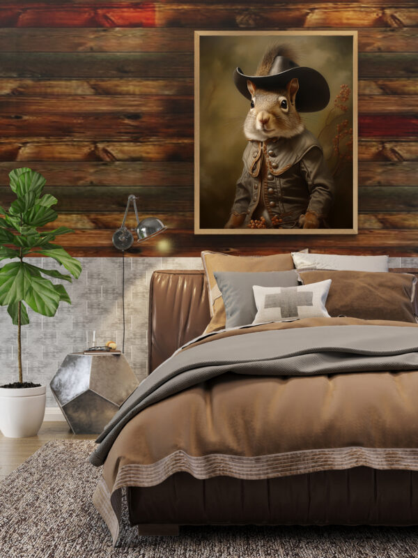 Western Den Decore, Animal Lover Art