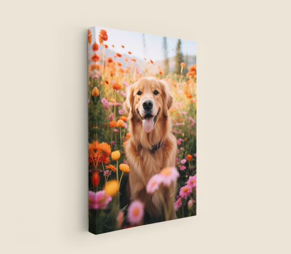 Landscape Wallart, Fancy Dog Decor,