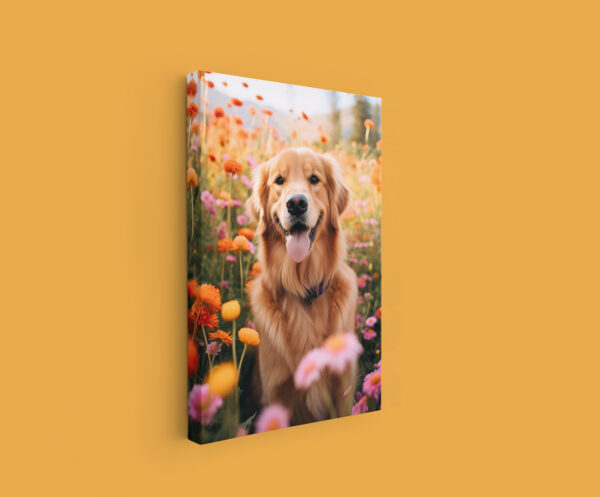 Landscape Wallart, Fancy Dog Decor,