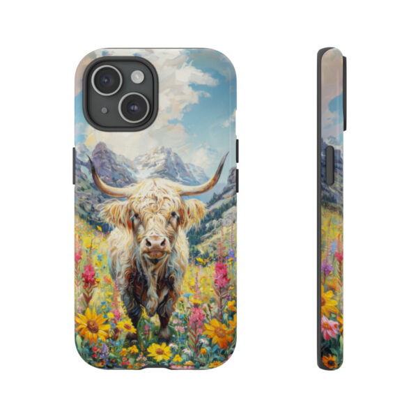 Highland Cow Phone Case, Gift for Highland Cow Lover, iPhone Case, Highland Cow Lover Phone Case, Samsung Case