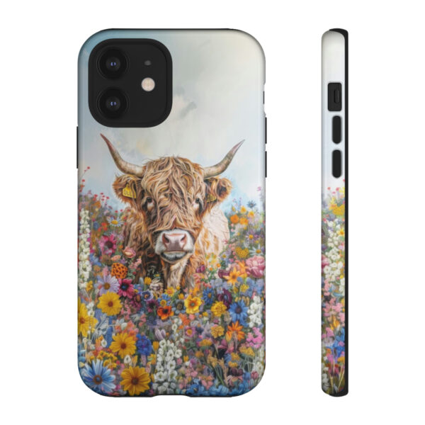 Highland Cow Phone Case, Gift for Highland Cow Lover, iPhone Case, Cow Lover Phone Case, Samsung Case