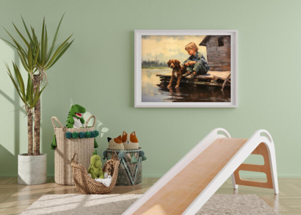 Child Fine Art, Playroom Decor,