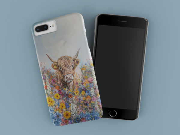 Highland Cow Phone Case, Gift for Highland Cow Lover, iPhone Case, Cow Lover Phone Case, Samsung Case - Image 11