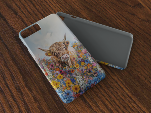 Highland Cow Phone Case, Gift for Highland Cow Lover, iPhone Case, Cow Lover Phone Case, Samsung Case - Image 14