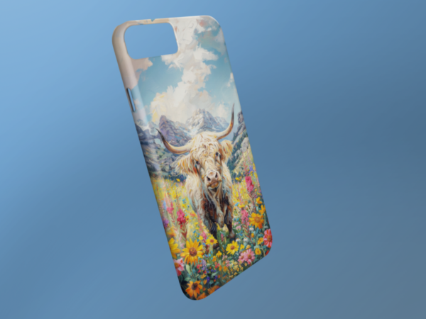 Highland Cow Phone Case, Gift for Highland Cow Lover, iPhone Case, Highland Cow Lover Phone Case, Samsung Case - Image 8