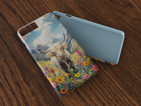 Highland Cow Phone Case, Gift for Highland Cow Lover, iPhone Case, Highland Cow Lover Phone Case, Samsung Case - Image 7