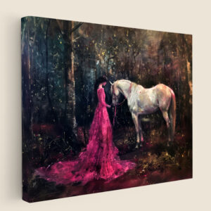 Princess wallart, Darkforest arte,