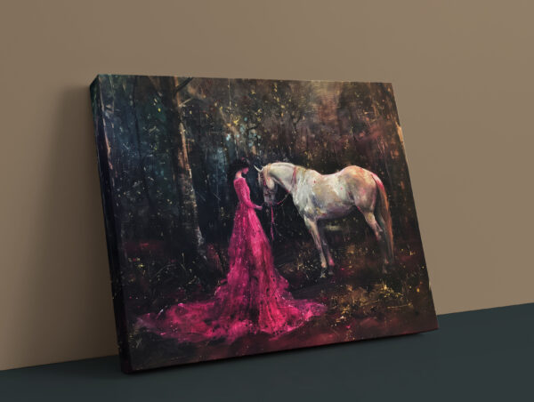 Horse and Princess, Enchanted Arte,