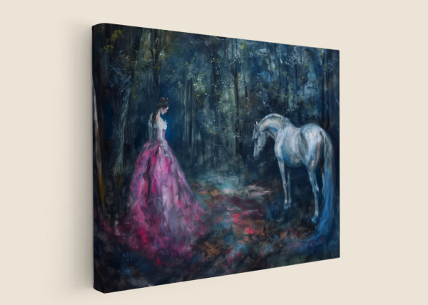 Horse and Princess, Enchanted Arte,