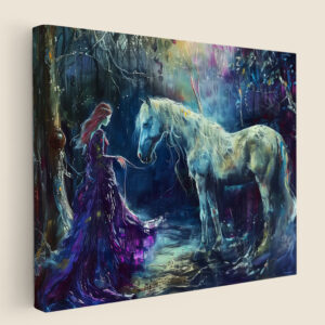 Horse and Princess, Enchanted Arte,