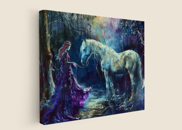 Horse and Princess, Enchanted Arte,