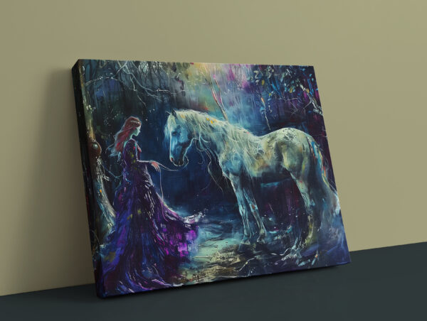 Horse and Princess, Enchanted Arte,