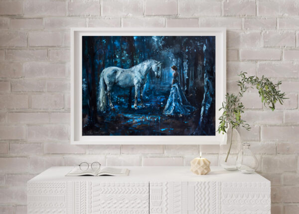 Enchanted Arte, Princess wallart, Darkforest arte,