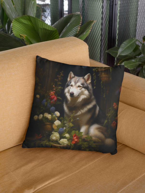 Siberian Husky Pillow, Husky Gift, Bedroom Decor, Home Decore, Dog Pillow, Husky Pillow, Spun Polyester Square Pillow - Image 10