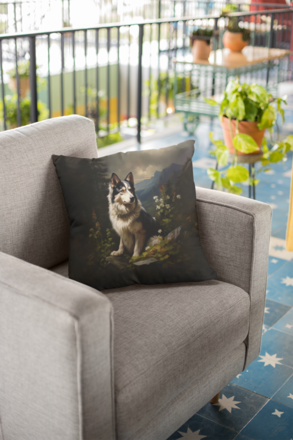 Siberian Husky Pillow, Husky Gift, Bedroom Decor, Home Decore, Dog Pillow, Husky Pillow, Spun Polyester Square Pillow - Image 6