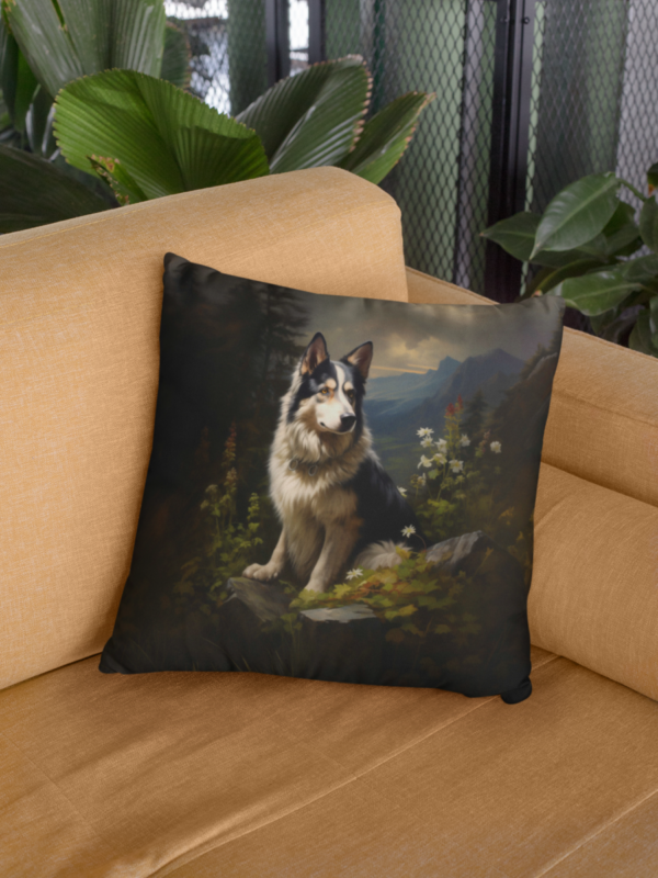 Siberian Husky Pillow, Husky Gift, Bedroom Decor, Home Decore, Dog Pillow, Husky Pillow, Spun Polyester Square Pillow - Image 10