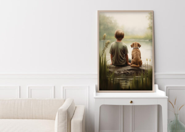 Kids Bathroom Decor, Boy Room Art,