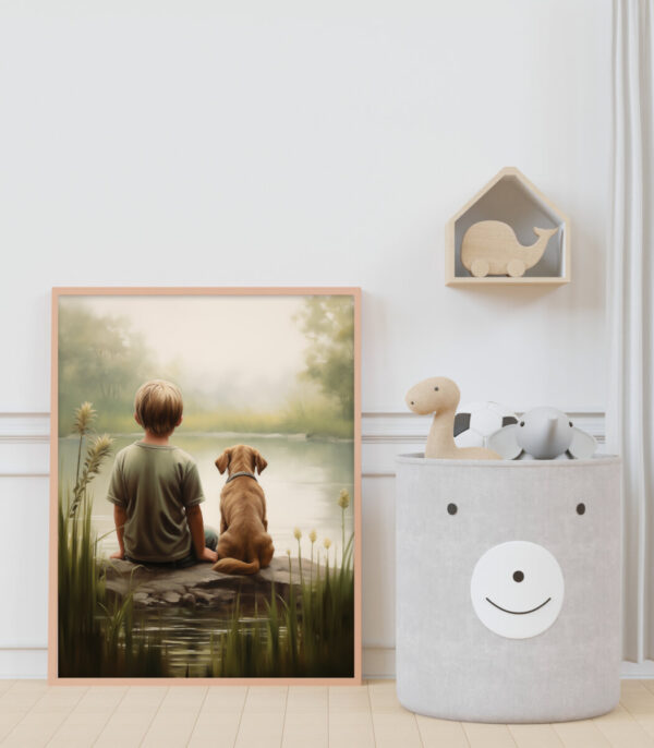 Kids Bathroom Decor, Boy Room Art,