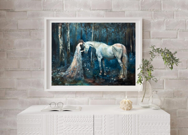 Enchanted Arte, Princess wallart, Darkforest arte,